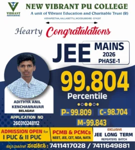 result of vibrant pu college