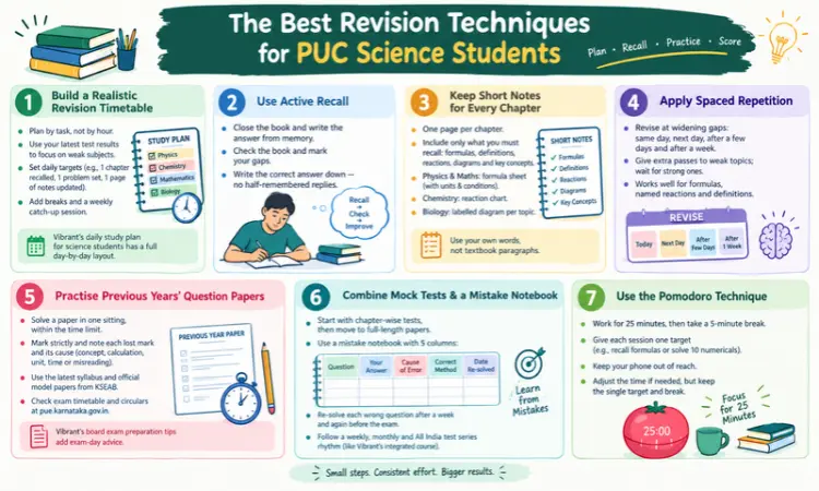 revision techniques for exams
